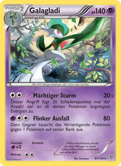 Galagladi, Plasma-Sturm Nº 61 Normal