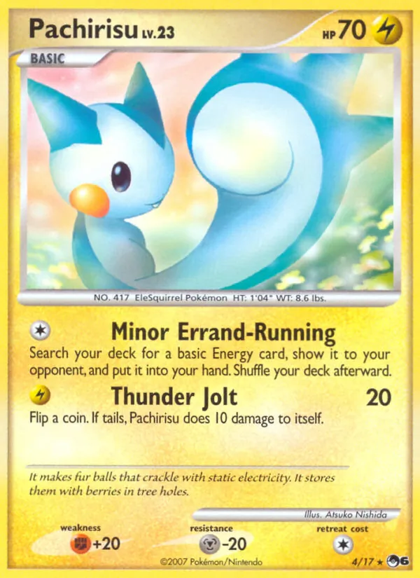Pachirisu, POP Series 6 Nº 4