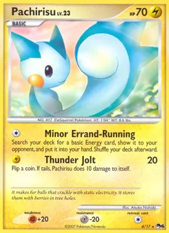 Pachirisu, POP Series 6 No. 4