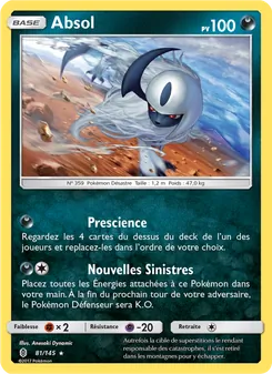 Absol, Gardiens Ascendants No. 81 Normal