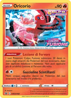 Oricorio, SPSC Promo No. SWSH168 Normal