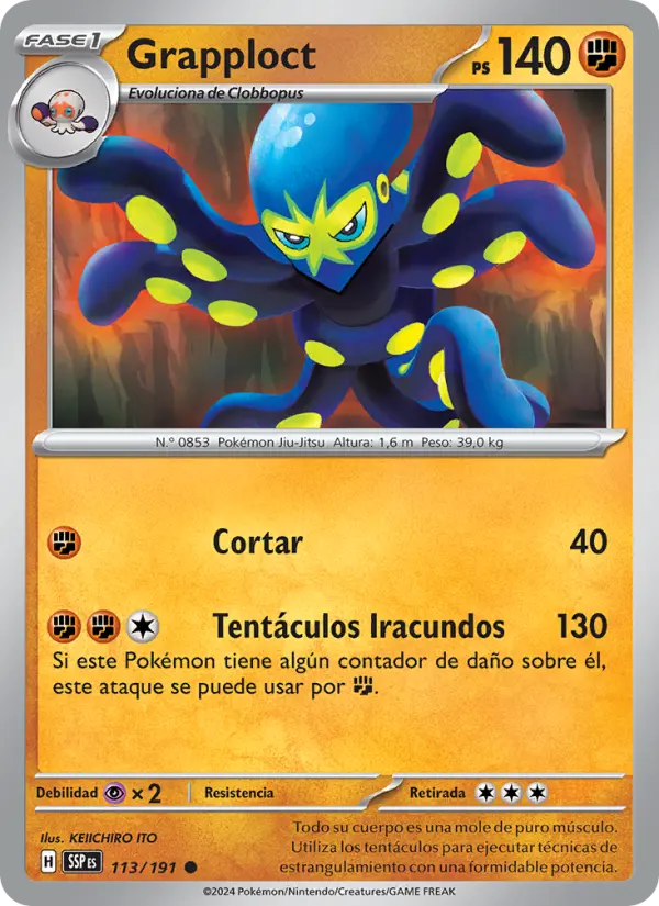 Grapploct, Chispas Fulgurantes Nº 113