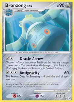 Bronzong, Arceus No. 14 Normal