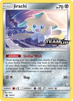 Jirachi, SM Black Star Promos Nº SM161 Normal