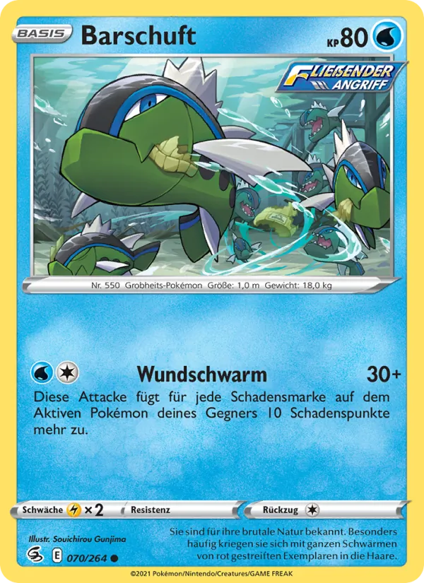 Barschuft, Fusions Angriff No. 70