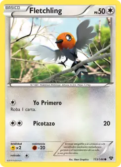 Fletchling, XY Nº 113 Normal