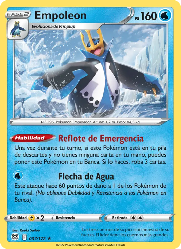 Empoleon, Astros Brillantes No. 037