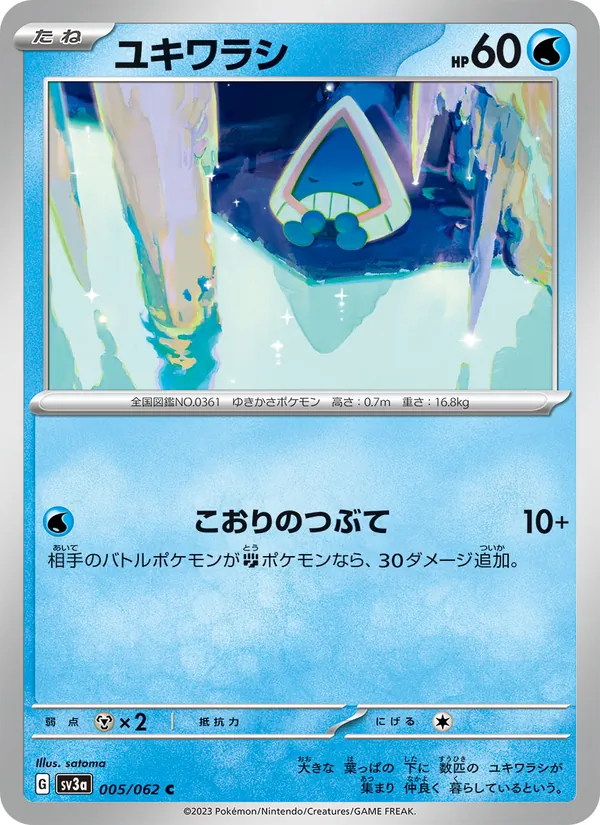 ユキワラシ, レイジングサーフ Nº 005
