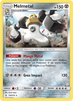 Melmetal, Alliance Infaillible No. 129 Normal