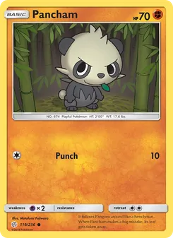 Pancham, Cosmic Eclipse Nº 119 Normal