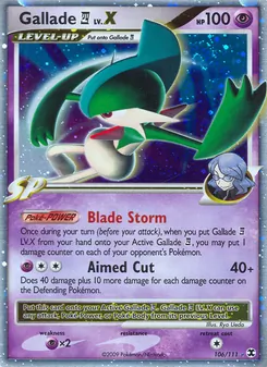 Gallade 4, Rising Rivals Nº 106 Holo