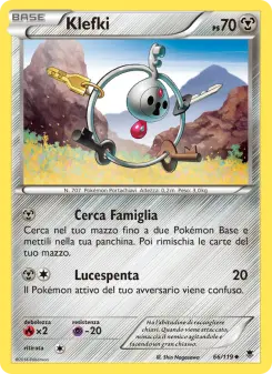 Klefki, Forze Spettrali No. 66 Normal