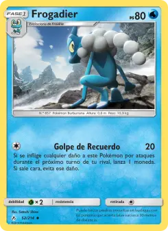 Frogadier, Vínculos Indestructibles Nº 52 Normal