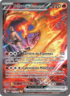 Sulfura-ex de la Team Rocket, Rivalités Destinées Nº 229 Holo