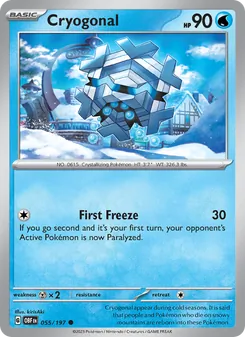 Cryogonal, Obsidian Flames No. 055 Normal