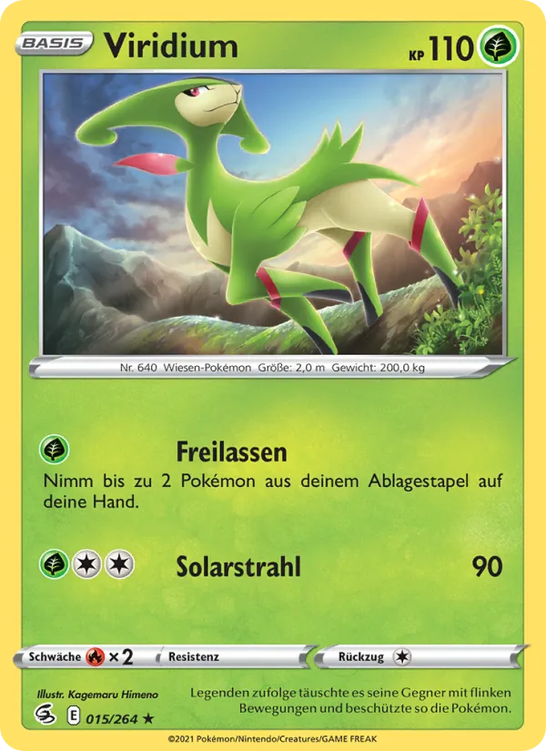 Viridium, Fusions Angriff Nº 15