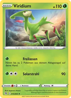 Viridium, Fusions Angriff Nº 15 Normal