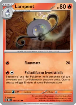 Lampent, Ossidiana Infuocata No. 037 Normal