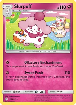 Slurpuff, Cosmic Eclipse Nº 154 Normal
