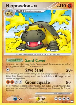 Hippowdon, Rising Rivals Nº 25 Normal