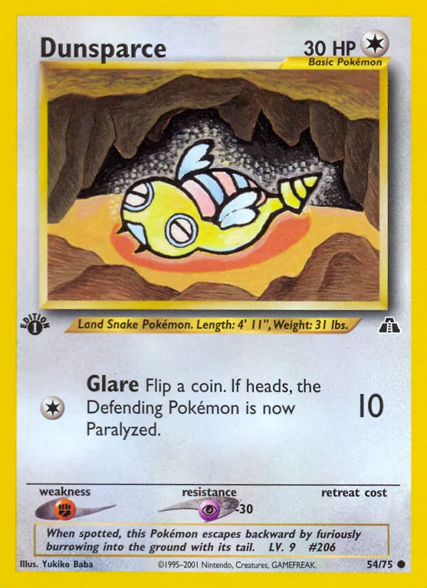 Dunsparce, Neo Discovery No. 54