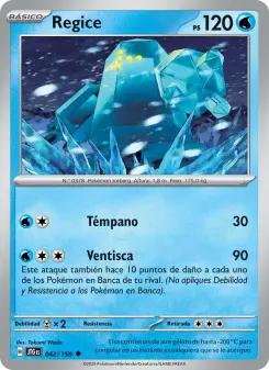 Regice, Juntos de Aventuras Nº 042 Normal