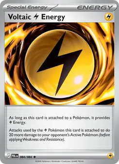 Voltaic Lightning Energy, Pitch Black No. 084 Holo