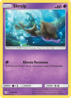 Skrelp, Eclipse Cósmico No. 91 Normal