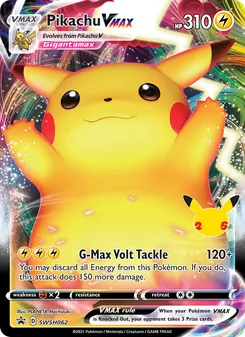 Pikachu VMAX, SWSH Black Star Promos No. SWSH062 Normal