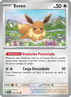 Eevee, Evoluciones Prismáticas No. 074 Normal