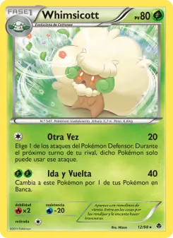 Whimsicott, Fuerzas Emergentes No. 12 Normal