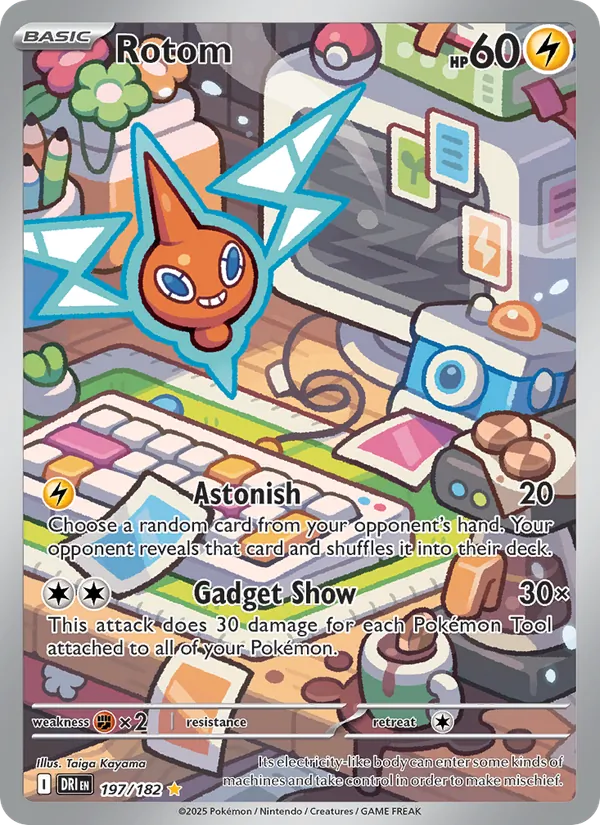 Rotom, Destined Rivals No. 197