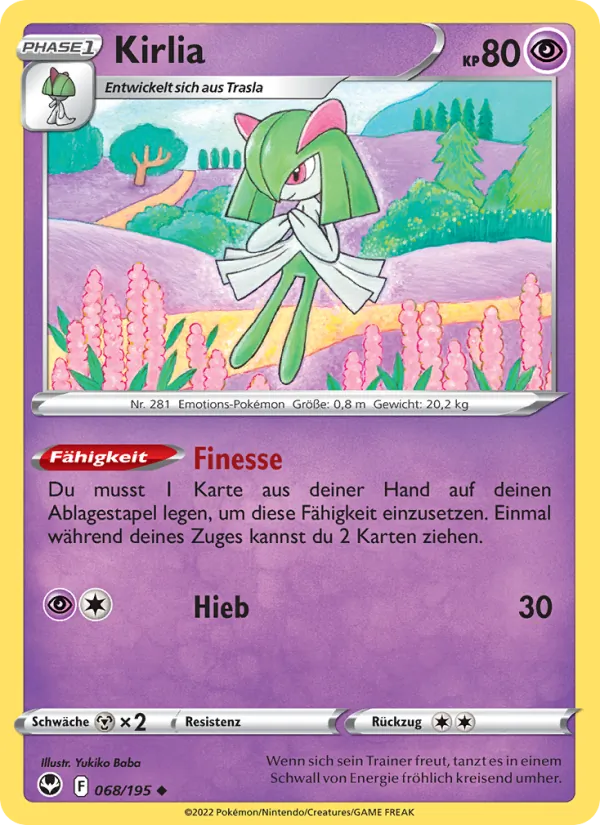 Kirlia, Silberne Sturmwinde No. 068