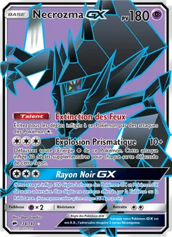 Necrozma GX, Ombres Ardentes Nº 134 Holo