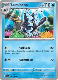 Lumineon, Stellarkrone Nº 036 Normal