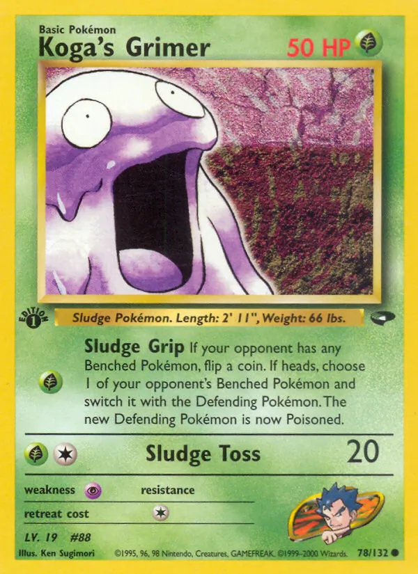 Koga's Grimer, Gym Challenge No. 78