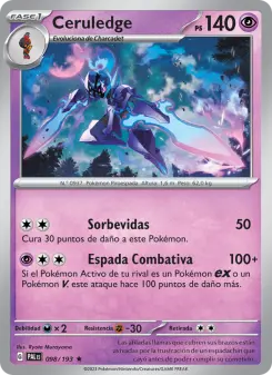 Ceruledge, Evoluciones en Paldea No. 098 Holo