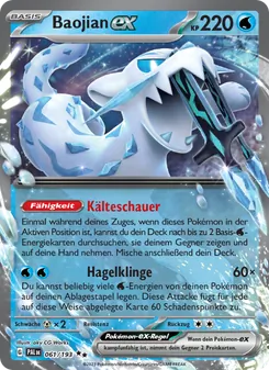 Baojian-ex, Entwicklungen in Paldea No. 061 Holo