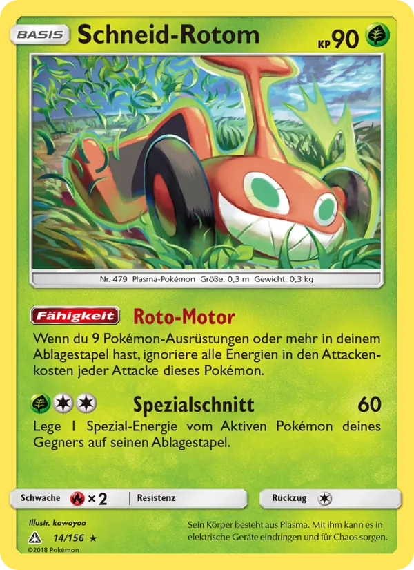 Schneid-Rotom, Ultra-Prisma No. 14