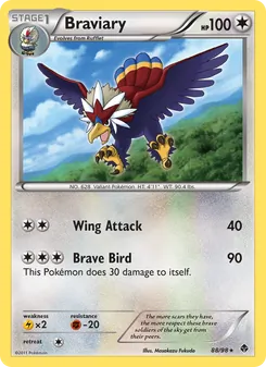 Braviary, Emerging Powers No. 88 Normal