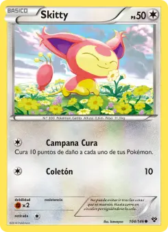 Skitty, XY No. 104 Normal