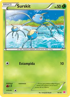 Surskit, Kit de Entrenador XY (Latias) No. 16 Normal