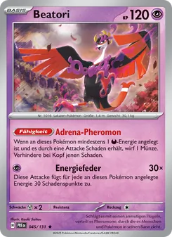 Beatori, Prismatische Entwicklungen Nº 045 Reverse