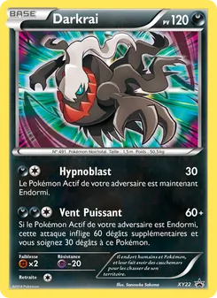 Darkrai, Promo XY No. XY22 Normal