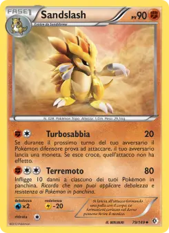 Sandslash, Confini Varcati No. 79 Normal
