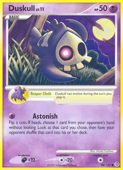 Duskull, Secret Wonders Nº 86 Normal