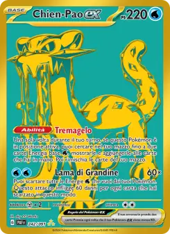 Chien-Pao-ex, Destino di Paldea No. 242 Holo