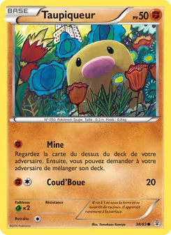 Taupiqueur, Générations No. 38 Normal