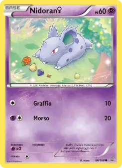 Nidoran♀, Scontro Primordiale No. 66 Normal