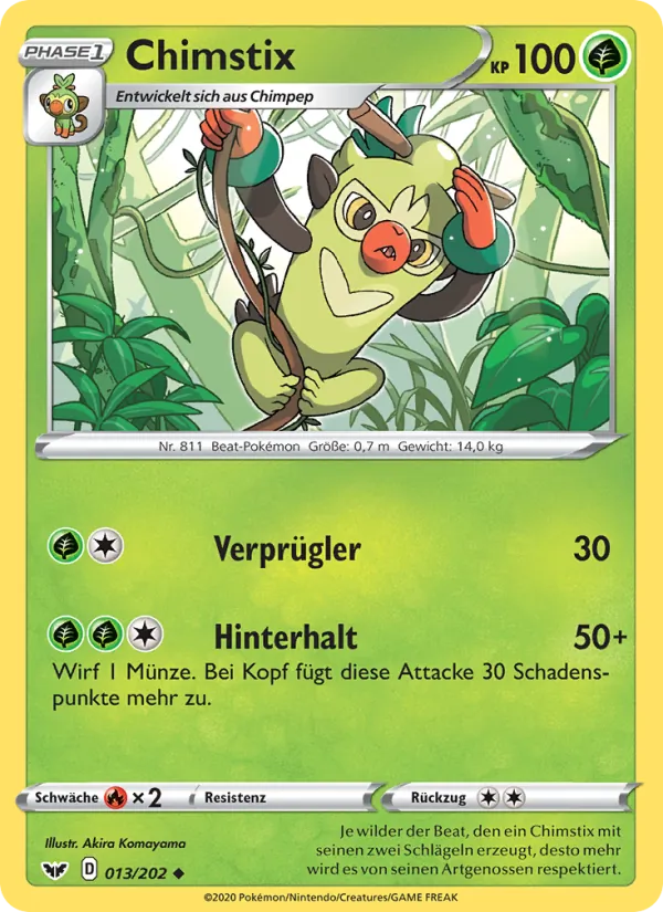 Chimstix, Schwert & Schild Nº 13